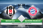 Besiktas vs Bayern Munich (0h00 ngày 15/3): Chẳng còn hy vọng