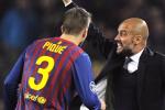 Pique lên tiếng trách cứ HLV Pep Guardiola