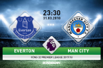 Everton 1-3 Man City (KT): Ngôi vương trong tầm tay