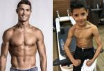 Con trai Ronaldo muốn được như bố