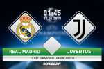 Real Madrid vs Juventus (01h45 ngày 12/4): Cọp chết để da
