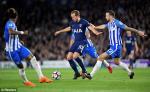 Người Tottenham thất vọng sau màn sa lầy ở Brighton