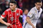 Real hy vọng James Rodriguez trở lại Bernabeu