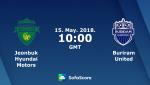 Nhận định Jeonbuk Hyundai vs Buriram 17h00 ngày 15/5 (AFC Champions League 2018)