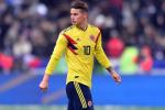 James Rodriguez đặt mục tiêu táo bạo cho ĐT Colombia