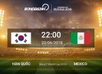 Nhận định Hàn Quốc vs Mexico (22h ngày 23/6): Chiến binh Teageuk về nước sớm