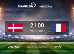 Nhận định Đan Mạch vs Pháp (21h00 ngày 26/6): Cái bắt tay của người Âu