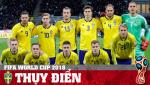 Lịch thi đấu đội tuyển Thụy Điển tại World Cup 2018