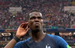 Hành động khác thường của Pogba ở chung kết World Cup 2018