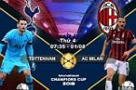 Nhận định Tottenham vs AC Milan 07h30 ngày 1/8 (ICC 2018)