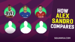 Alex Sandro ở đâu khi so sánh với những hậu vệ trái hàng đầu Ngoại hạng Anh?