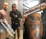 Tiền đạo Sterling giải thích hình xăm mới đầy ý nghĩa