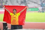 Tấm HCV ASIAD lịch sử của "nữ hoàng nhảy xa" Bùi Thu Thảo