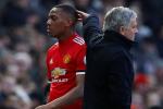 Martial vui mừng sau khi Mourinho bị sa thải