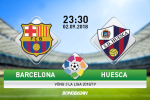 Barca 8-2 Huesca (KT): Dám giỡn mặt "nhà vua", tân binh thua tan nát tại Camp Nou