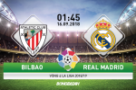 Bilbao 1-1 Real Madrid (KT): Mất điểm tại xứ Basque