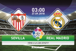 Nhận định Sevilla vs Real Madrid (3h00 ngày 27/9): Giải mã Sanchez Pizjuan