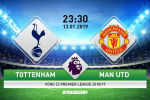 Tottenham 0-1 MU (KT): De Gea "lên thần" giúp Man đỏ tiêu diệt "Gà trống"