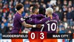 Video tổng hợp: Huddersfield 0-3 Man City (Vòng 23 Premier League 2018/19)