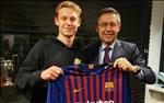 De Jong ‘không hối tiếc’ về quyết định rời Ajax tới Barca