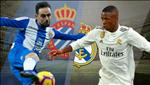 Kết quả Espanyol vs Real Madrid trận đấu vòng 21 La Liga 2018/19