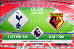 Kết quả Tottenham vs Watford trận đấu vòng 24 Premier League 2018/19