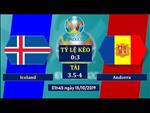 Nhận định Iceland vs Andorra 1h45 ngày 15/10 (Vòng loại Euro 2020)