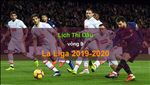 Lịch thi đấu La Liga 2019/20 vòng 9 cuối tuần này