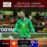 Trực tiếp bóng đá Việt Nam vs Australia link xem AFF HDBank Futsal hôm nay