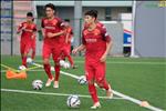 VIDEO: ĐT U22 Việt Nam tập rê bóng chuẩn bị chiến UAE