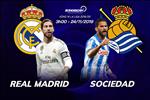 Nhận định Real Madrid vs Sociedad 3h00 ngày 24/11 (La Liga 2019/20)