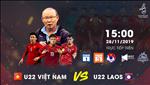 Link xem U22 Việt Nam vs U22 Lào trực tiếp Sea Games 30 trên VTV6