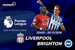 Liverpool 2-1 Brighton: Thắng hú vía, The Kop đổ bê tông vào ngôi đầu bảng