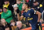 Thống kê Norwich 2-2 Arsenal: Aubameyang lại tỏa sáng