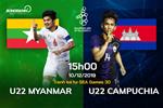 U22 Myanmar 2-2 (pen 5-4) U22 Campuchia: Thắng sau loạt luân lưu 11m, U22 Myanmar đoạt HCĐ SEA Games 30