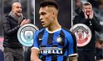 Lautaro Martinez có câu trả lời cho Man City và Barca