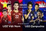 Tổng quan U22 Việt Nam vs U22 Campuchia 19h00 ngày 7/12: Đức Chinh vs Tiến Linh cùng đá chính