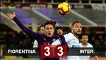 Fiorentina 3-3 Inter Milan: Trận hòa đáng tiếc của Nerazzurri