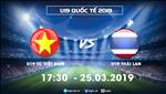 Video tổng hợp: U19 Việt Nam 0-0 U19 Thái Lan (U19 Quốc tế 2019)