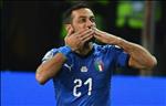 Lão tướng Quagliarella nói gì sau cú đúp lịch sử cho Italia?