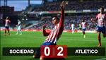 Video tổng hợp: Sociedad 0-2 Atletico Madrid (Vòng 26 La Liga 2018/19)