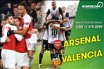 Arsenal 3-1 Valencia: Ngược dòng ngoạn mục, Pháo thủ đặt một chân vào chung kết Europa League