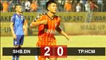 Đà Nẵng 2-0 TPHCM: Đức Chinh lập công trước ngày lên tuyển, đội đầu bảng thua đau