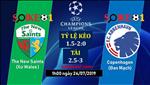 Nhận định The New Saints vs Copenhagen 1h00 ngày 24/7 (Champions League 2019/20)