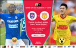 Quảng Ninh 0-0 Nam Định (KT): Trận hòa nhạt