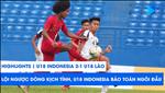 VIDEO: "Fellaini trẻ xứ vạn đảo" tỏa sáng, U18 Indonesia thắng kịch tính U18 Lào