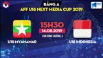 Kết quả U18 Myanmar 1-1 U18 Indonesia (KT)