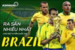 10 cầu thủ ra sân nhiều nhất trong màu áo ĐT Brazil