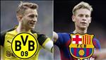 Trực tiếp bóng đá hôm nay Dortmund vs Barca link xem C1 ở kênh sóng nào ?