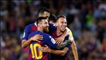 Messi và các đồng đội Barcelona bị ép ra sân ngoài ý muốn trong trận gặp Villarreal